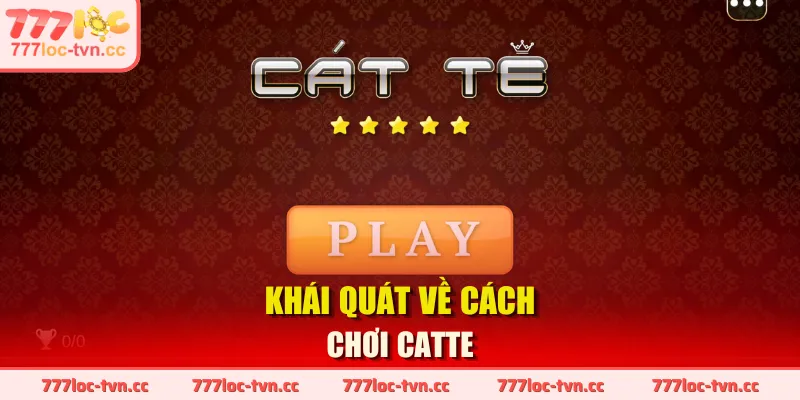 Khái quát về cách chơi Catte